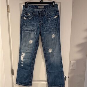 Diesel Blue Bootcut Jeans for Men